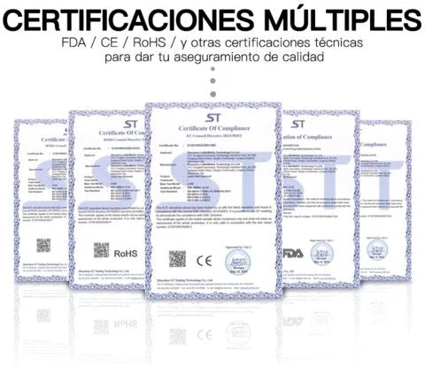 Certificaciones de calidad del separador de dedos de silicona